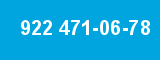 922 471-06-78 922 471-06-78